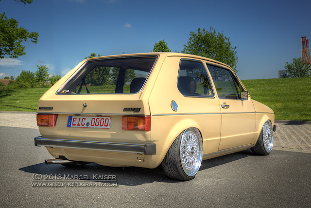 Car photography by Marcel Kaiser, VW Golf I