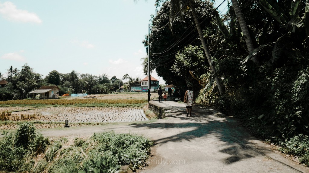 cara menuju ke warung mek juwel ubud