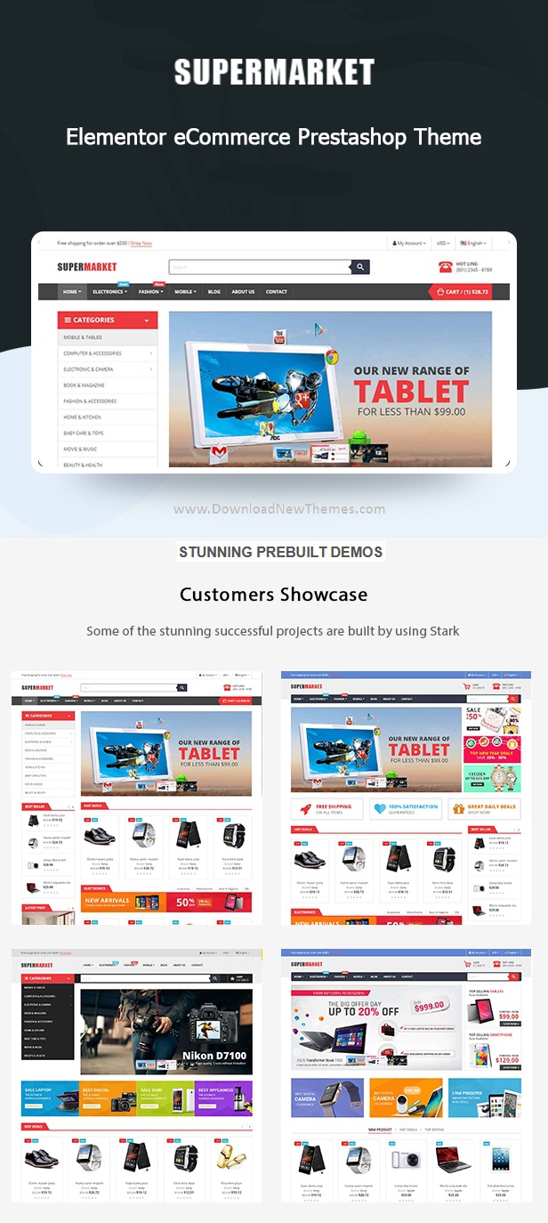 Best Shopping Ecommerce Prestashop Theme