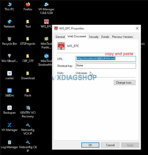 VXDIAG Benz WIS EPC Not Working Solution 2