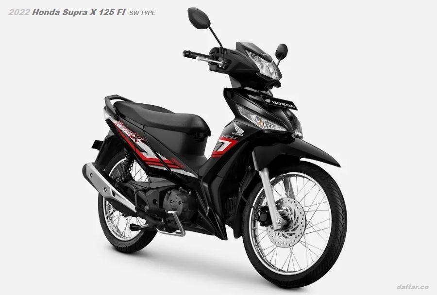 2022 Honda Supra X 125 FI SW Black