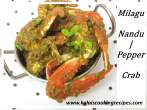 milagu nandu pepper crab