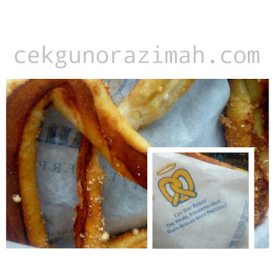 aunty anne pretzel, roti sedap, alamanda