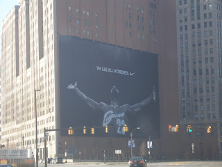 Lebron James NBA Cleveland Cavaliers billboard