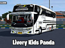 20+ Download Mod & Livery Bussid Kids Panda Jernih