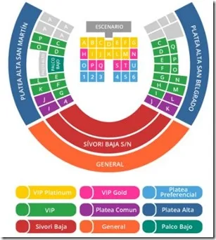 justin bieber lugares en River Plate compra entradas baratas en linea ticketeck