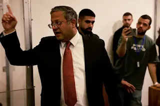 During a Knesset session, Ben-Gvir ordered the demolition of the grave of Palestinian resistance leader Izz ad-Din al-Qassam in Haifa.