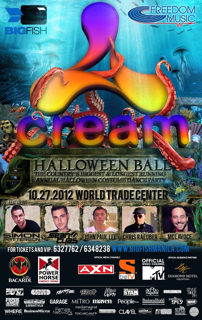 Under the sea costume concept for Cream Halloween Ball 2012