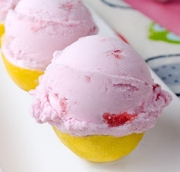 3 Ingredient Strawberry Ice Cream Bon Bons | Sugar & Cloth
