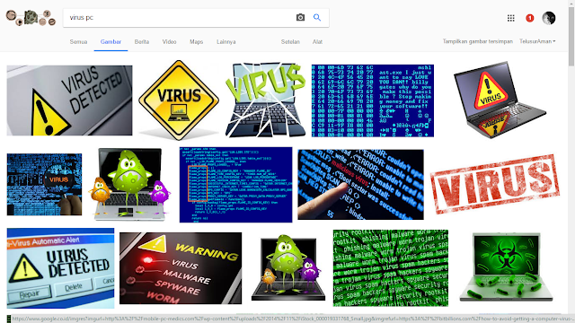 virus yang berada pada tubuh manusia berbeda dengan yang ada pada komputer harus di cegah agar tidak memperburuk keadaan komputermu