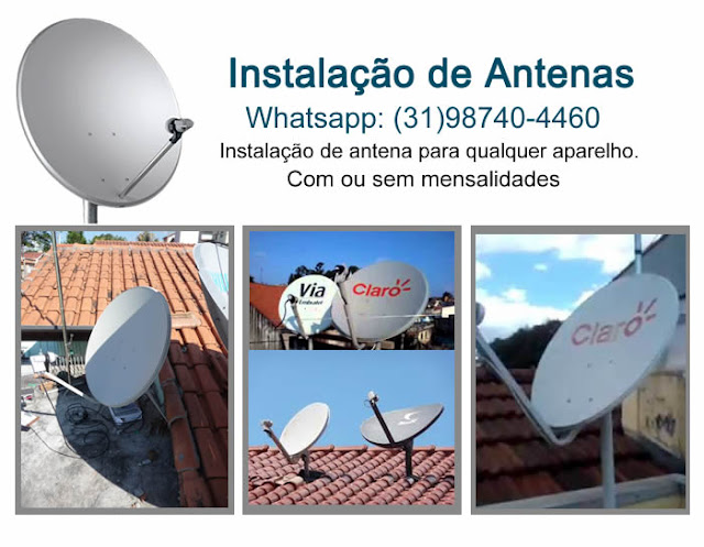 Instalador de Antenas em BH/MG