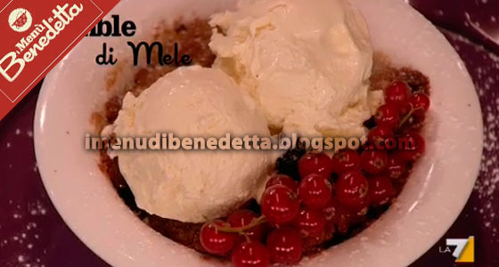 Crumble di Mele e Pavesini di Benedetta Parodi