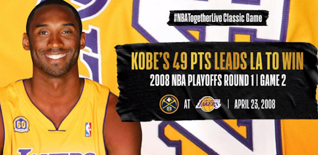 Juego 2, 2008 NBA Playoffs [Partido Completo] Kobe Bryant 49 Pts. 10 Ast. | Classic Game