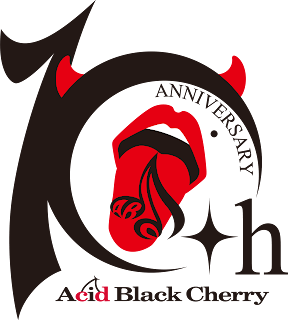 Acid Black Cherry 10th  Anniversary Logo