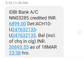 PACL money received sms 