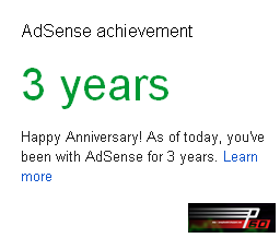 Gak Nyangka, Sudah 3 Tahun Google Adsense-ku