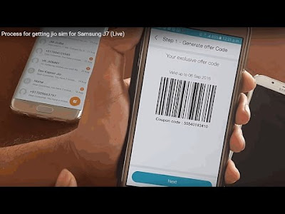 how to generate jio barcode unoimited 4g trick