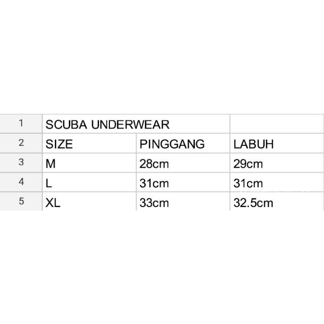 [ xoeegclr_b ] vfVc SCUBA UNDERWEAR SPENDER 320P (ORIGINAL) GOOD QUALITY PRODUCT (SEPENDER SCUBA)