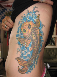 Sexy Women Tattoos With Japanese Tattoo Ideas Especially Koi Fish Tattoo Designs With Picture Side Body Japanese Koi Tattoo Gallery 1