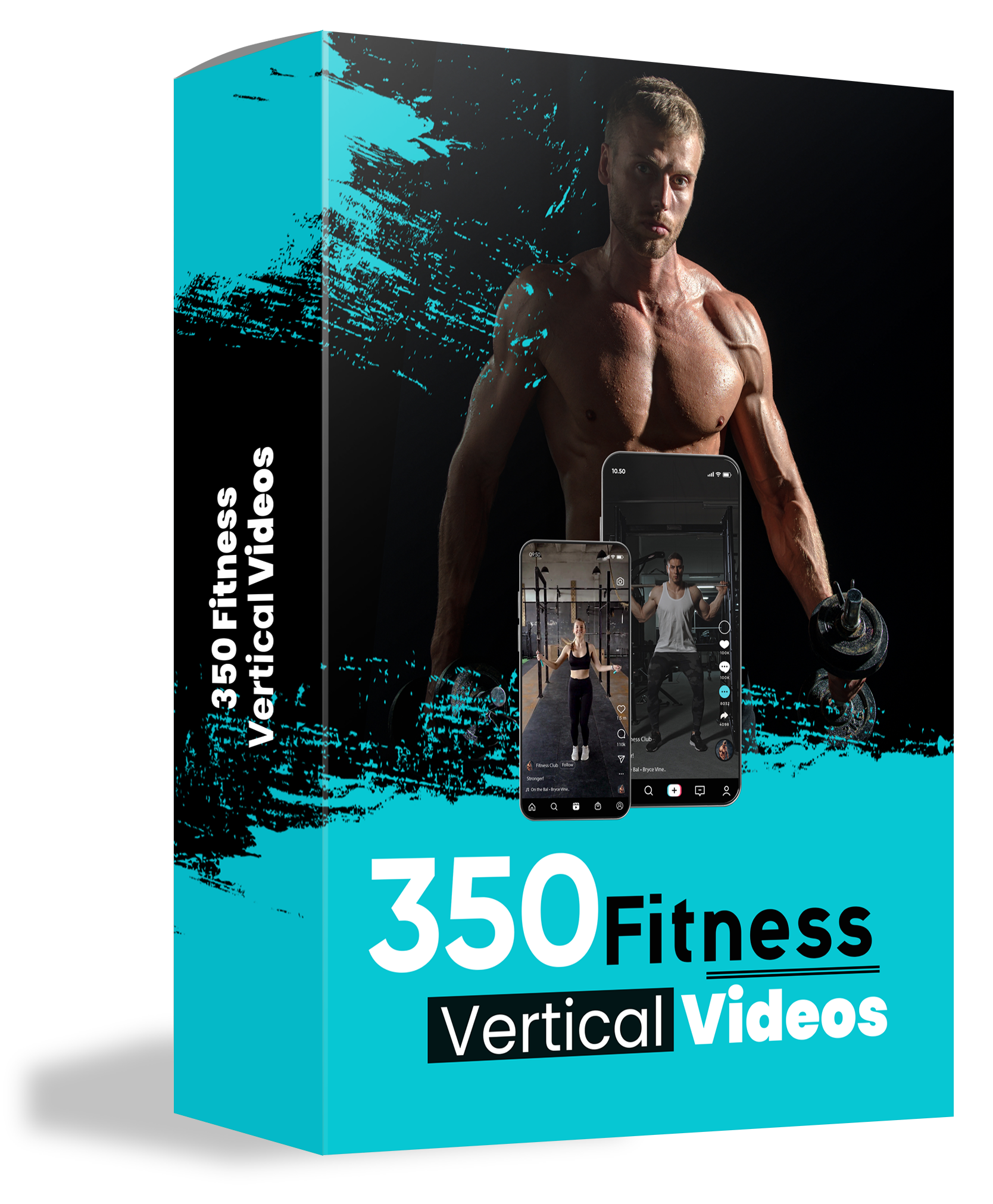350 vertical videos on fitness