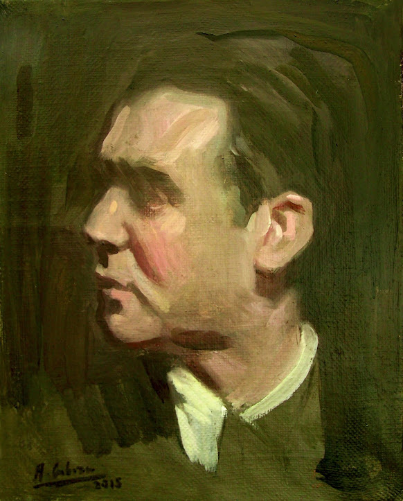 Retrato de Federico García Lorca, Pintor Alejandro Cabeza, Pintor Español, Federico García Lorca, Poeta Español, Escritor Español
