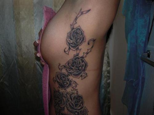 Rose Sexy Tattoos For Women