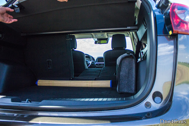 The 2015 Mazda CX-5 - when the backrests of the rear seats are folded down.