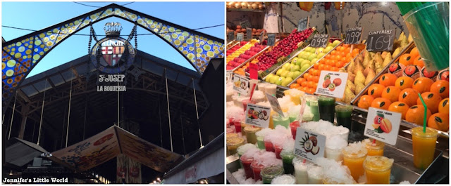 La Boqueria Food Market in Barcelona