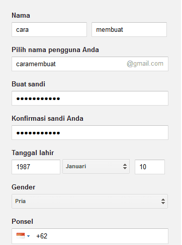  Daftar  Email  Gmail Buat Akun Gmail Baru  Di Google 