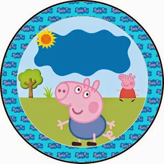 George Pig Playing Free Printable Kit.