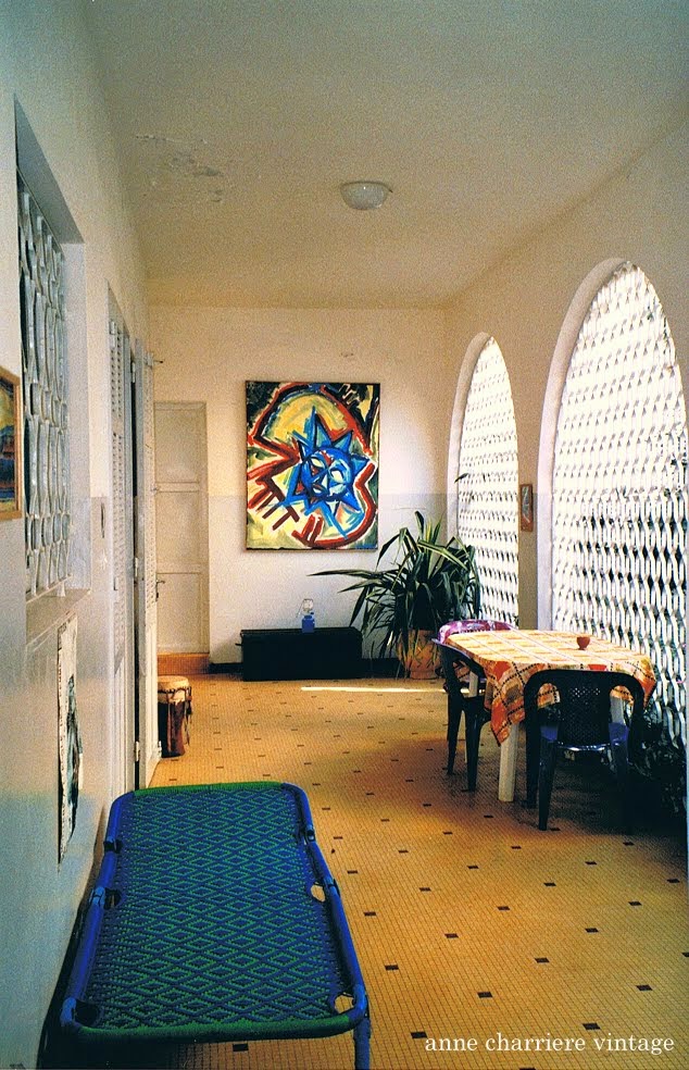 anne charriere vintage, bohemian home, dakar, senegal,