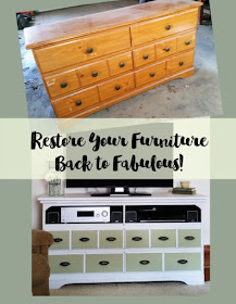 restored dresser