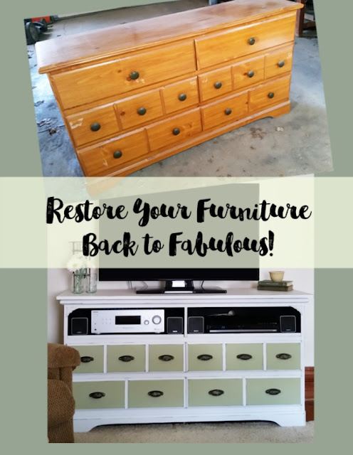 restored dresser