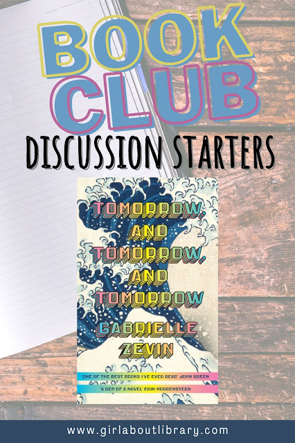 Discussion Starters : 13 Book Club Discussion Questions for "Tomorrow, and Tomorrow, and Tomorrow" ( w/ Answers)