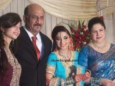 Pakistani showbiz actress Sadiya Sheikh wedding Photos