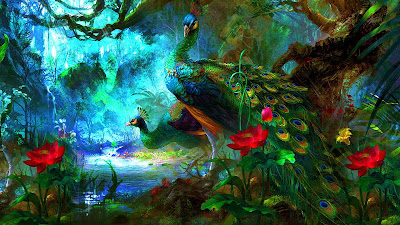 peacock-walls-hd-3D-4D-imgs