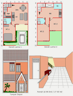 KUMPULAN GAMBAR SKETSA RUMAH MINIMALIS 2014 Model Desain Rumah Minimalis 