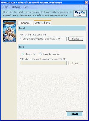 Patch Load and Save