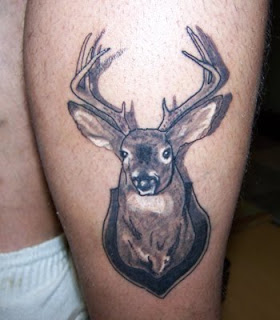 Deer Head Tattoo Design Photo Gallery - Deer Head Tattoo Ideas