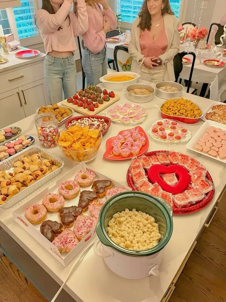 Comida con amigas