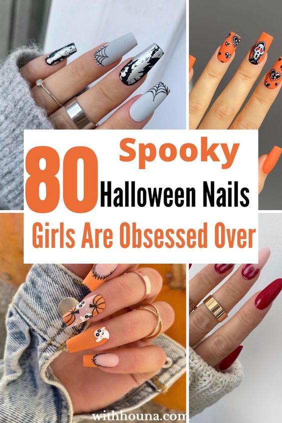 80 Spooky Halloween Nails Girls Are Obsessed Over
