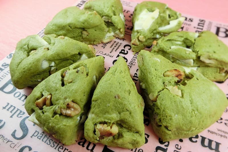 30分で完成 トースターでつくるホットケーキミックスの抹茶スコーン ぎんもく食堂のごはん日記