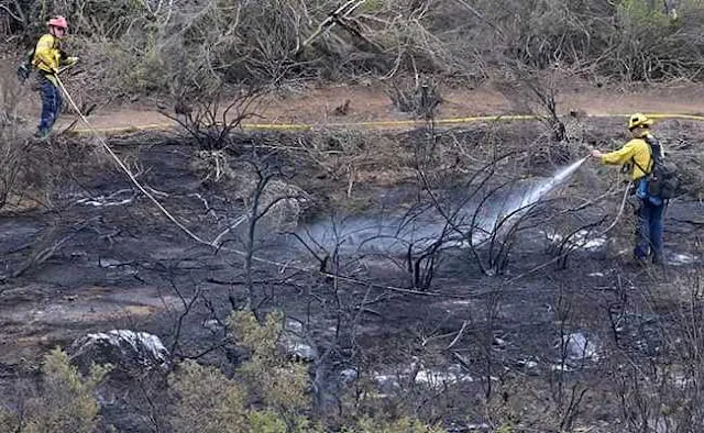 Massive Wildfire Threatens Homes in California