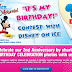 Kordel's Kid's It's My Birthday Contest with Disney on Ice