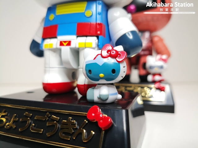 Figuras: Review de Chogokin Hello Kitty Gundam y Char's Zaku II - Tamashii Nations