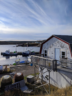 Fishing Boats In Neil's Harbour, Cape Breton Island