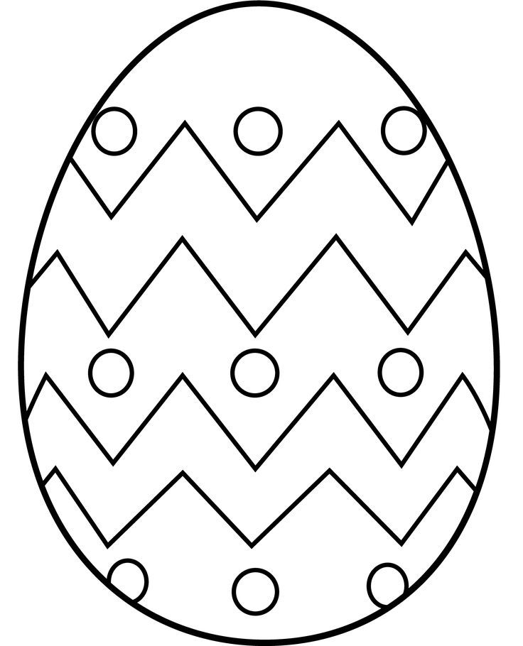 Easter Egg Coloring Pages