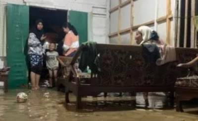 Banjir Hantam Metro, Walikota Sirajudin Tinjau Sejumlah Titik