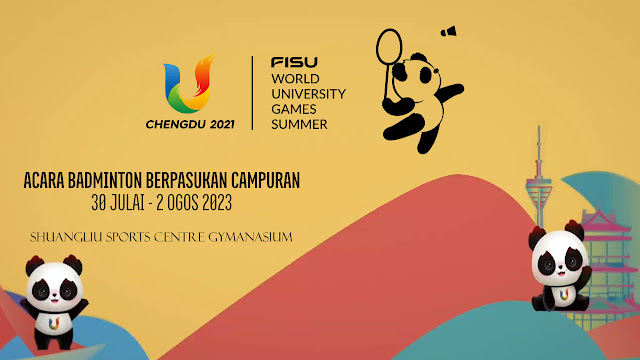 Jadual Dan Keputusan Badminton Berpasukan Campuran Malaysia Sukan Universiti Dunia, Chengdu 2021