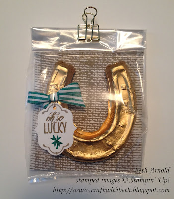 Craft with Beth: St. Patrick's Day Saint Cooking Class Irish Bread Making Lucky Horseshoe Horse Shoe treat holder